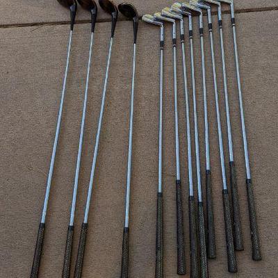 Lot #B206 - MacGregor Golf Set - Drivers & Irons Lot
