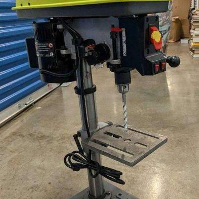 WST020 10" Ryobi Bench Drill Press With Laser.