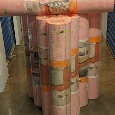 WST066 (11) Unused Rolls of Schluter-Ditra Flooring Underlayment 