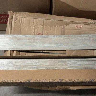 WST023 White Cultured Marble Sill, Waterproof Vinyl Flooring Tile And Glass Jealousies 