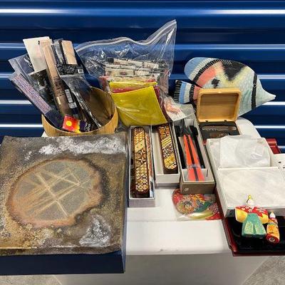 TII165- Assorted Asian Decor & Serveware