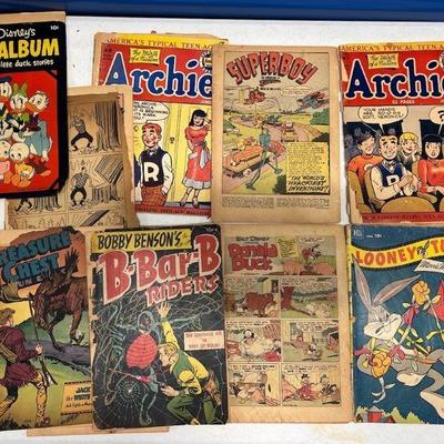 TII128 - Various Vintage Comic Books 