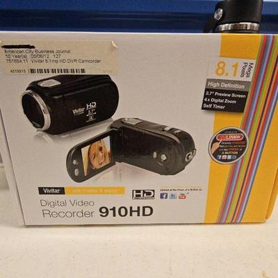 TII142-VIVITAR Digital Video Recorder 910HD