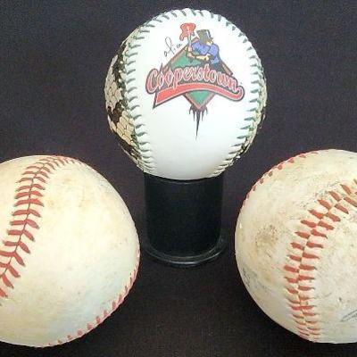TII140 - Cooperstown "Alice Cooper" Baseball + 2 More