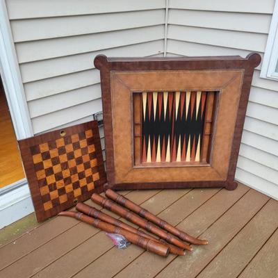 Game Table. Solid Wood, great shape. legs removed for easy transport.
$65