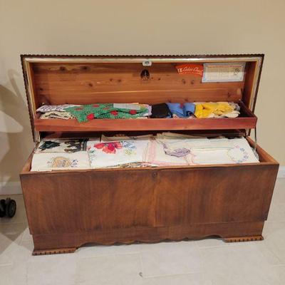 Lane Cedar chest in great shape
48" wide