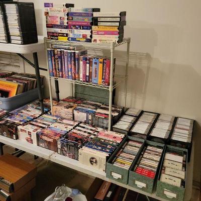 RECORDS/DVD's/VHS
5 FOR $10