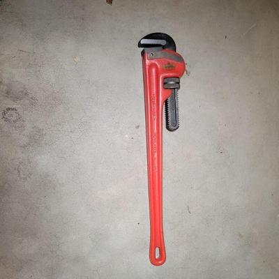 22" Rigid pipe wrench
$15