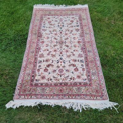 Mis Size area rug. 37" X 64". $35