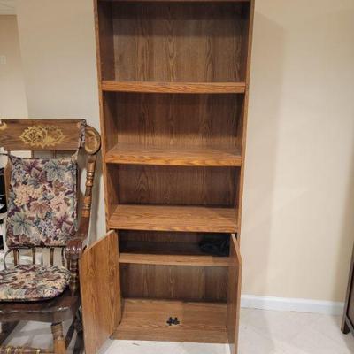 Wood book case. 4 available.
28" wide X 72" high.
$20