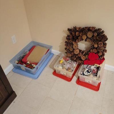 Holiday w/ containers