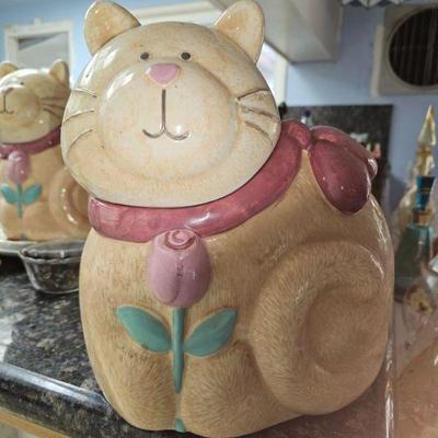 Cat Cookie Jar