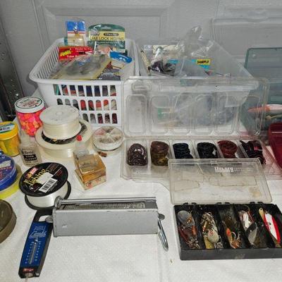 Still packaged vintage Fishing gear 