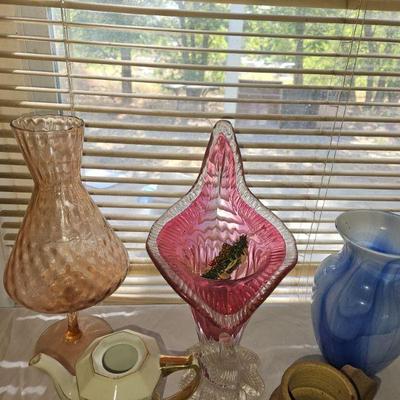 Murano Style Vases