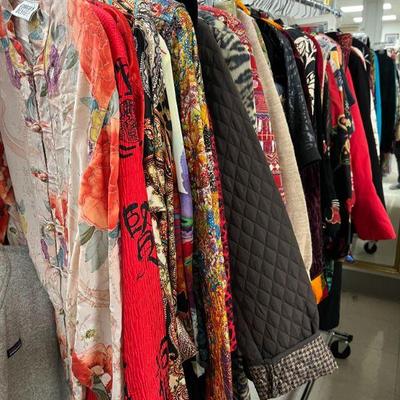 Clothing sizes Small - XLarge