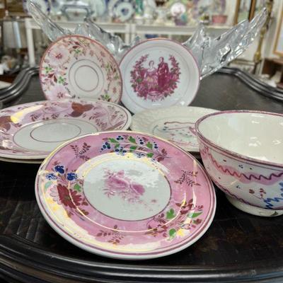 English lusterware