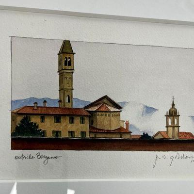 Pat Gordon original watercolor