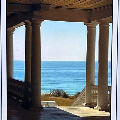 ROBERT WILKINSON FRAMED GICLEE | Ocean Ave II. Giclée Print. 14.5 x 10.5 in. Sight. Numbered “15/250” titled, and signed on bottom. - w....