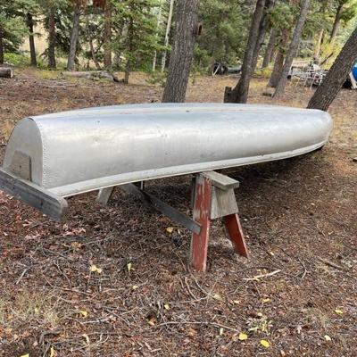17ft aluminum canoe