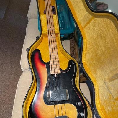 Trump electric bass guitar