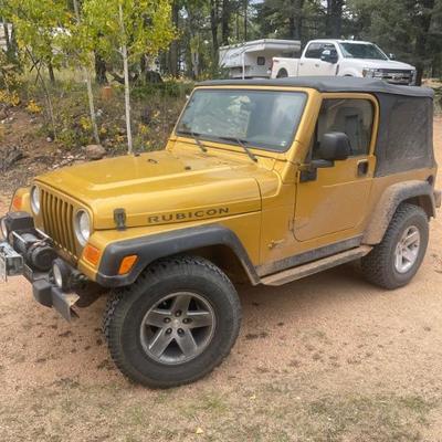 2003 jeep rubicon 82k miles