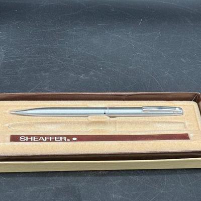 Sheaffer White Dot Pencil With Box
