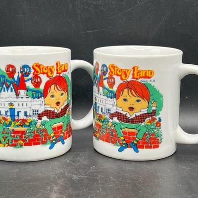 Pair of Story Land Mugs
