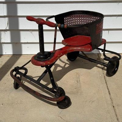 Vintage Walker Stroller Bump Cart
