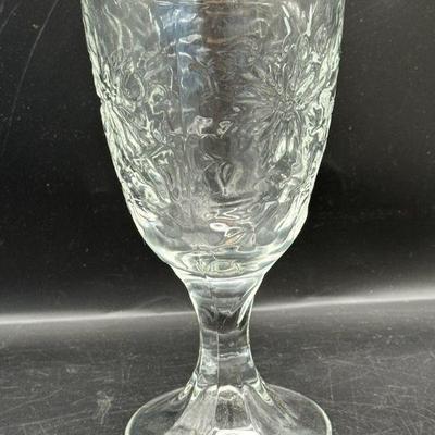 (8) Princess House Fantasia Crystal Goblets
