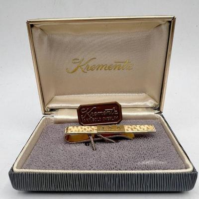 Krementz 14 Karat Gold Overlay Mens Jewelry
