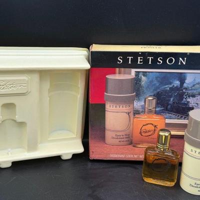 Vintage Stetson Deodorant Stick & Cologne
