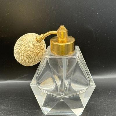 Vintage Hand Cut & Polished Tilso Japan Perfume Bottle
