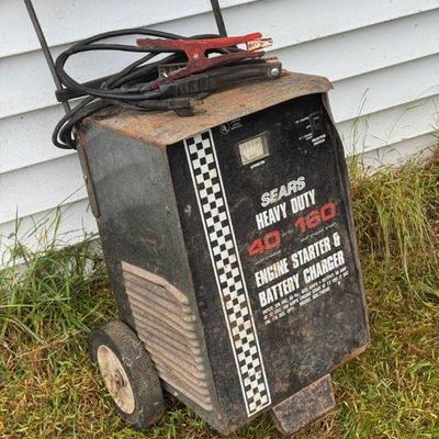 Sears Heavy Duty Engine Starter & Battery Charger **Not Tested
