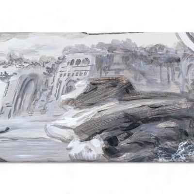 Vintage Hand Painted Coffee Table
