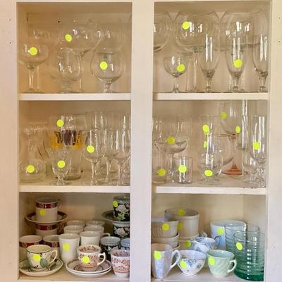China, Crystal, glassware