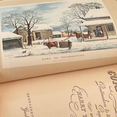 Print from Currier and Ives book