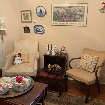 Upholstered chairs