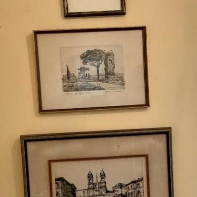Vintage prints