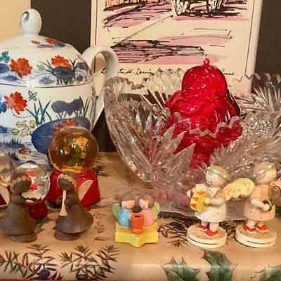 Christmas ornaments vintage