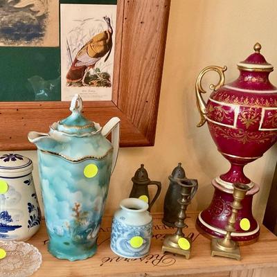 Chocolate pot, covered urn