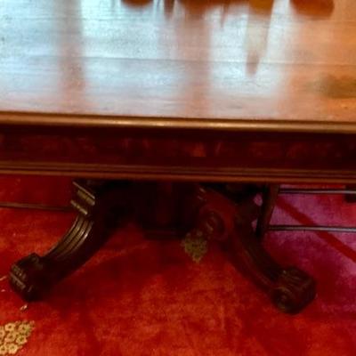 Detail of dining table