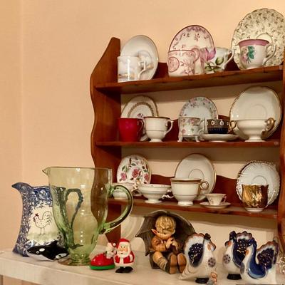 Cups and saucers
