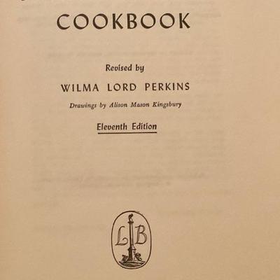 Fannie Farmer cookbook