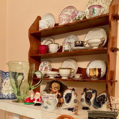 Cups and saucers