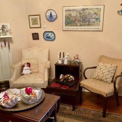 Upholstered chairs