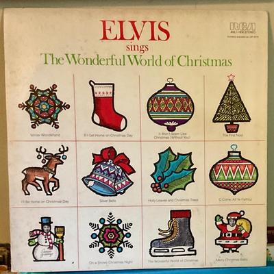 Elvis sings