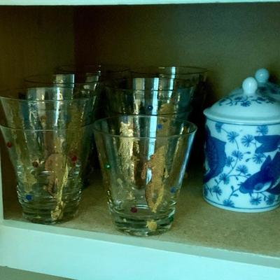 Jester Mardi Gras Glasses