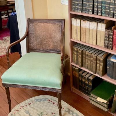 Cane back chair
