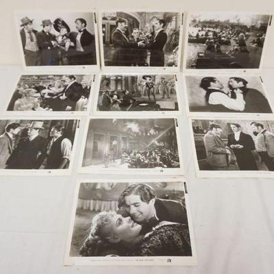 1183	VINTAGE MOVIE STILLS/PHOTOS *IN OLD CHICAGO* TYRONE POWER, 20TH CENTURY FOX, 1938, LOT OF 10
