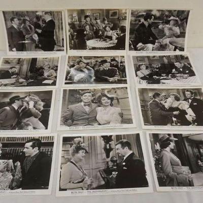 1207	VINTAGE MOVIE STILLS/PHOTOS *MR. SKEFFINGTON* BETTE DAVIS, WARNER BROS, 1944, LOT OF 12
